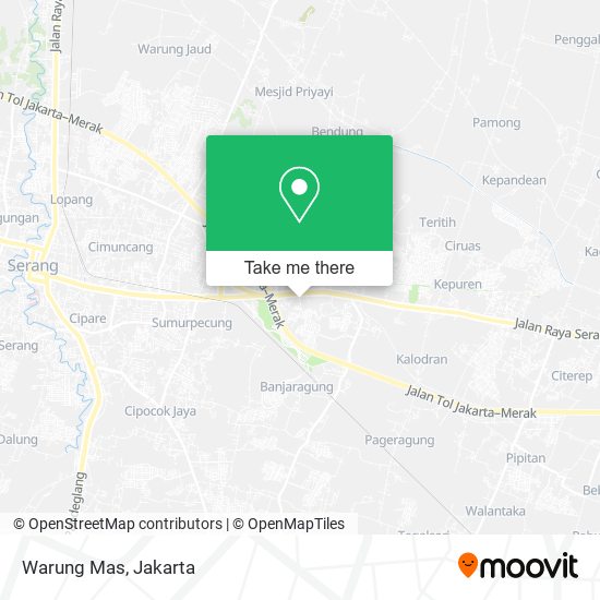 Warung Mas map