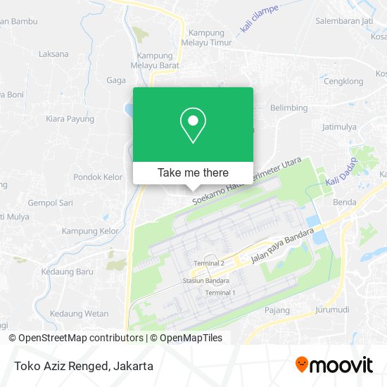 Toko Aziz Renged map