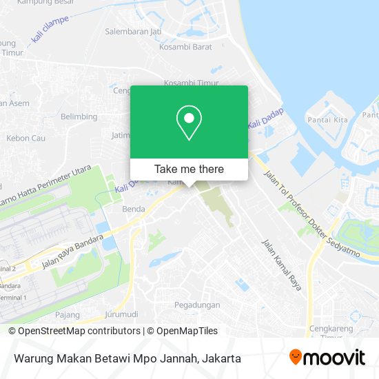 Warung Makan Betawi Mpo Jannah map