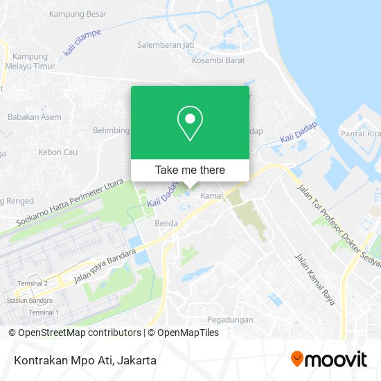 Kontrakan Mpo Ati map