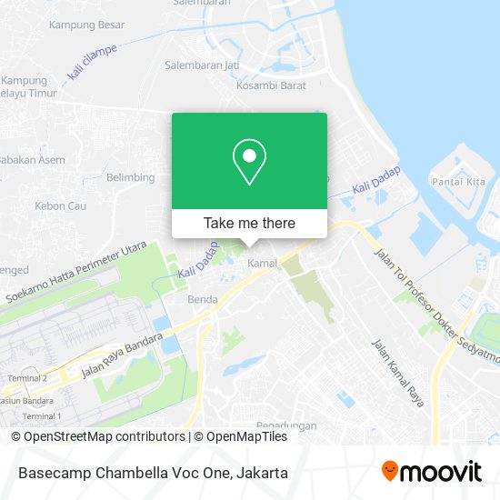 Basecamp Chambella Voc One map