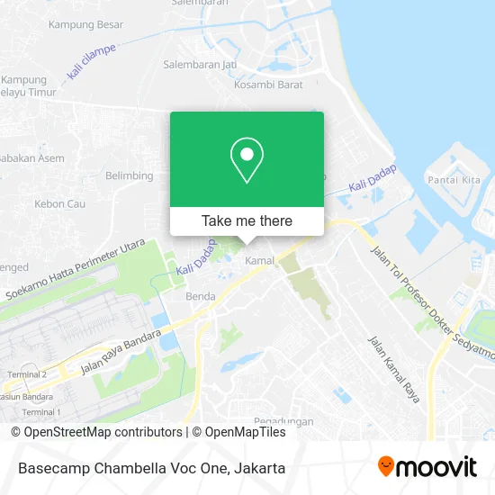 Basecamp Chambella Voc One map