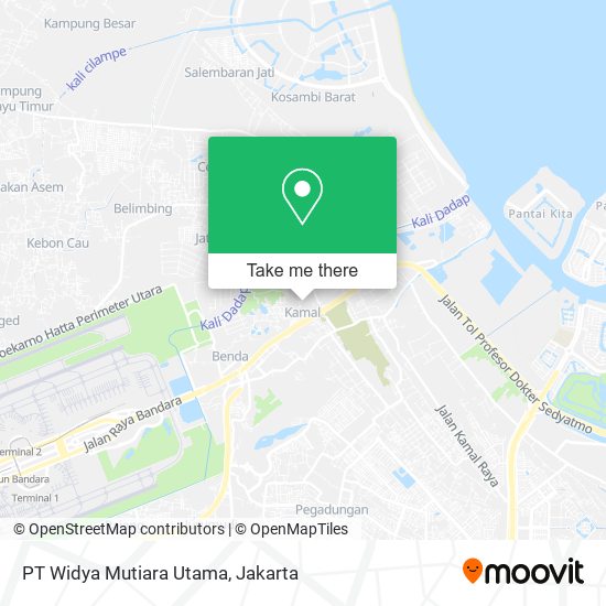 PT Widya Mutiara Utama map