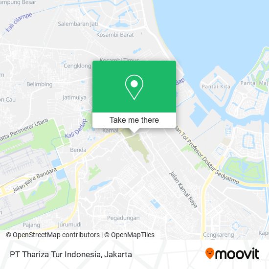 PT Thariza Tur Indonesia map