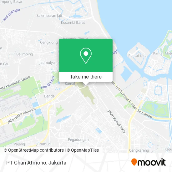 PT Chan Atmono map