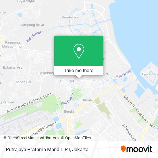 Putrajaya Pratama Mandiri PT map