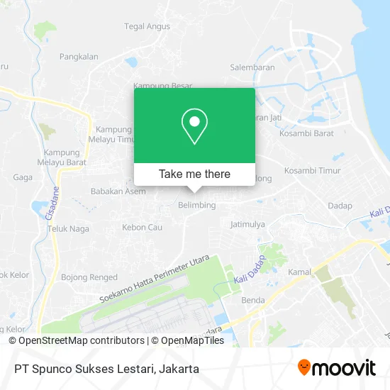 PT Spunco Sukses Lestari map