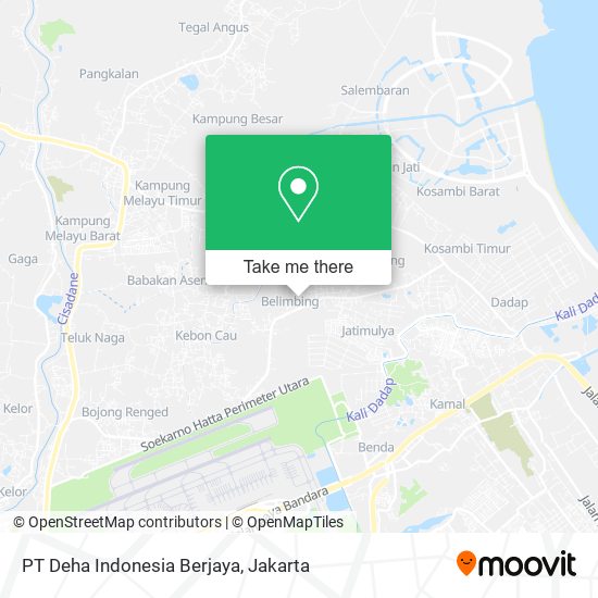 PT Deha Indonesia Berjaya map