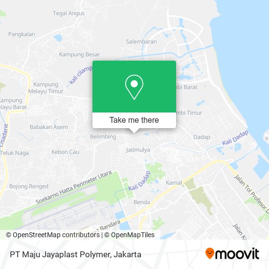 PT Maju Jayaplast Polymer map