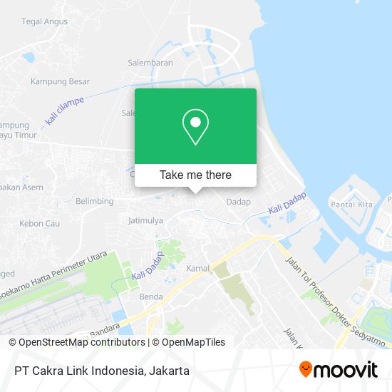 PT Cakra Link Indonesia map