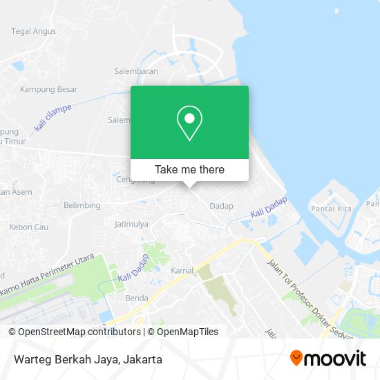 Warteg Berkah Jaya map