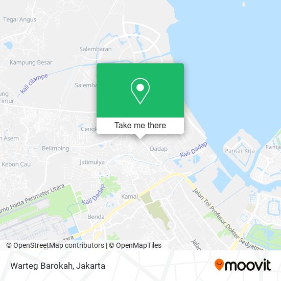 Warteg Barokah map