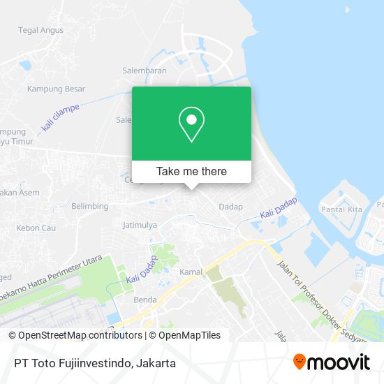 PT Toto Fujiinvestindo map