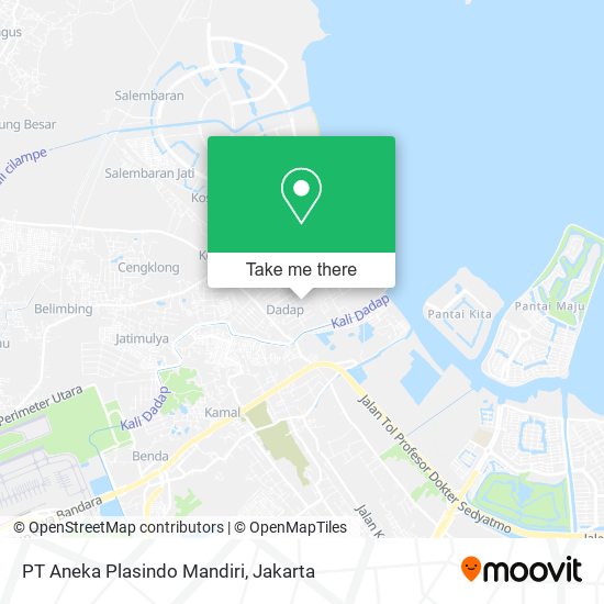 PT Aneka Plasindo Mandiri map