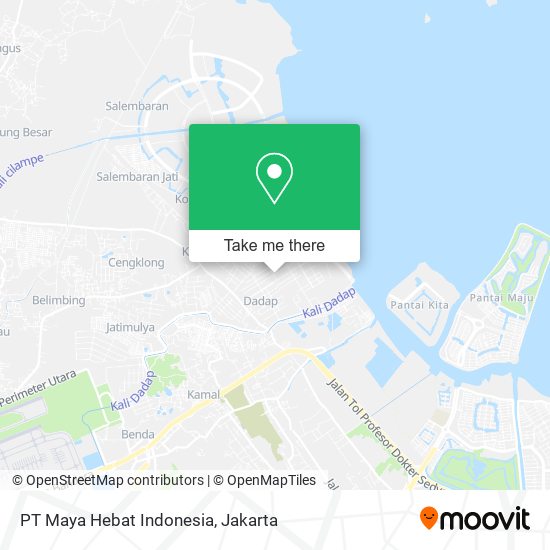 PT Maya Hebat Indonesia map