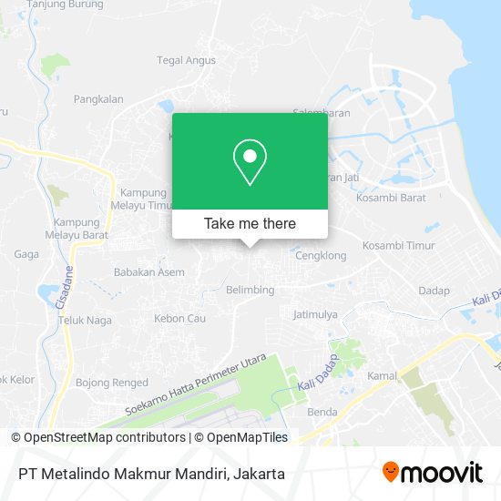 PT Metalindo Makmur Mandiri map