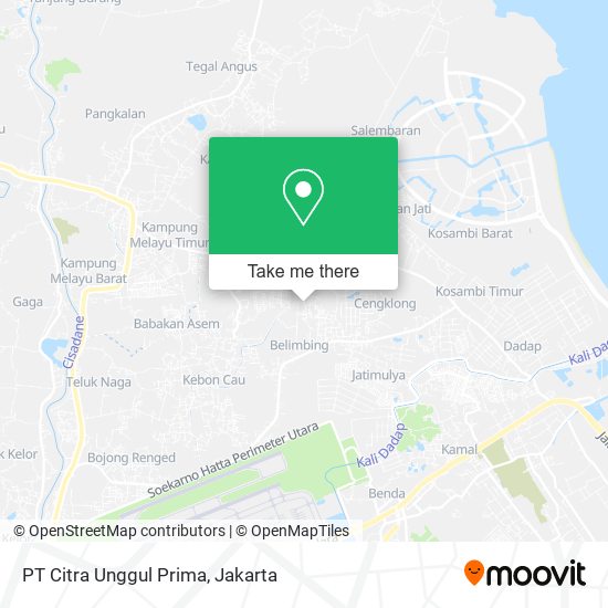 PT Citra Unggul Prima map