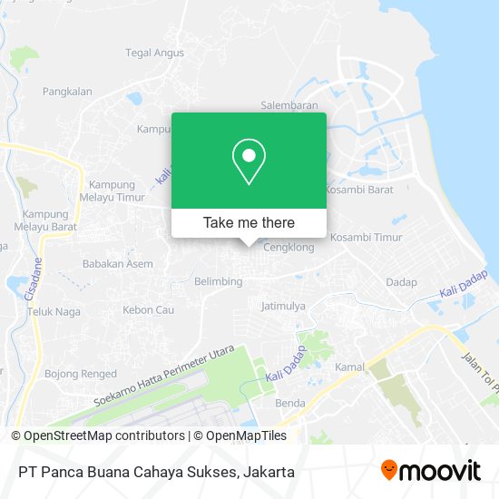 PT Panca Buana Cahaya Sukses map