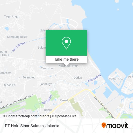 PT Hoki Sinar Sukses map