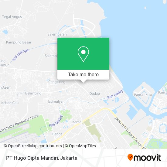 PT Hugo Cipta Mandiri map
