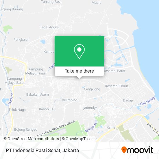 PT Indonesia Pasti Sehat map