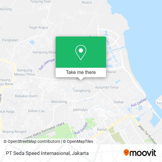 PT Seda Speed Internasional map