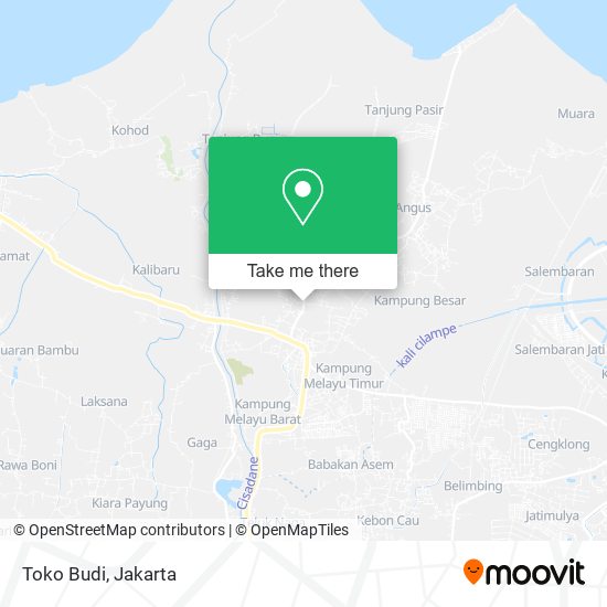 Toko Budi map