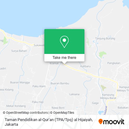 Taman Pendidikan al-Qur'an (TPA / Tpq) al Hijaiyah map