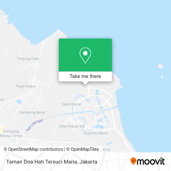 Taman Doa Hati Tersuci Maria map
