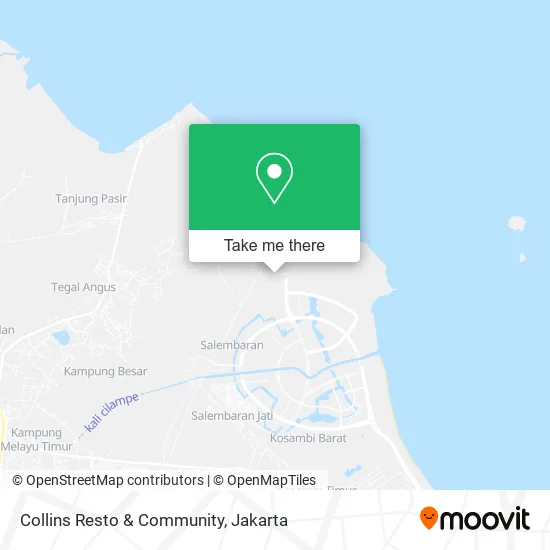 Collins Resto & Community map