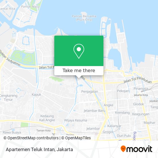 Apartemen Teluk Intan map