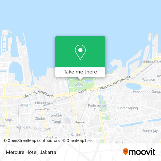 Mercure Hotel map