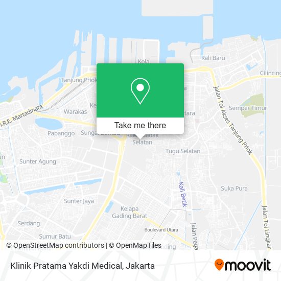 Klinik Pratama Yakdi Medical map