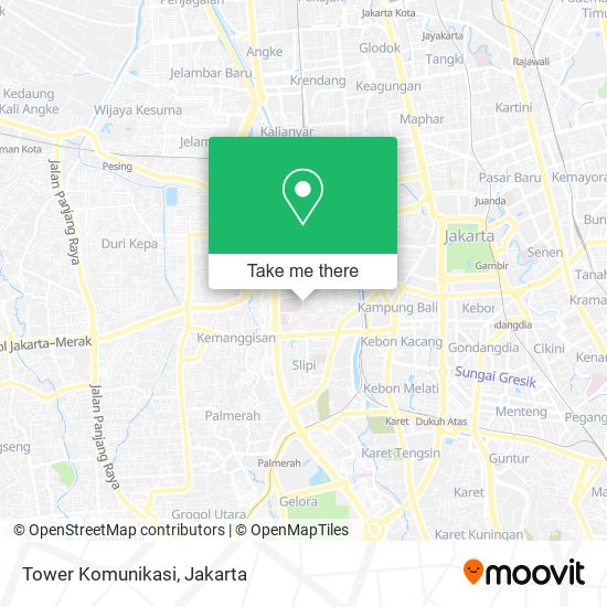 Tower Komunikasi map