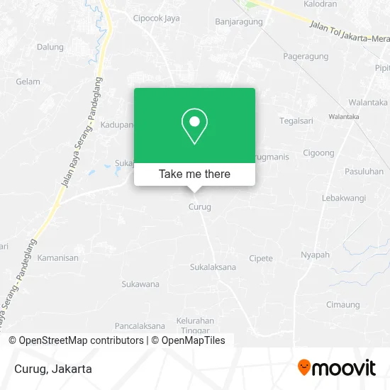 Curug map