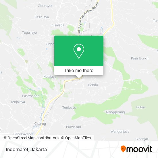 Indomaret map