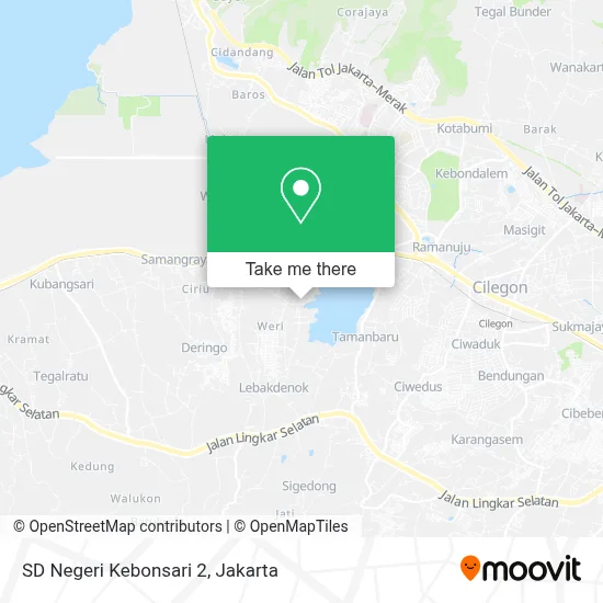 SD Negeri Kebonsari 2 map