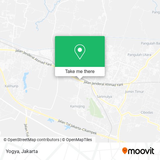 Yogya map