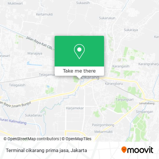 Terminal cikarang prima jasa map