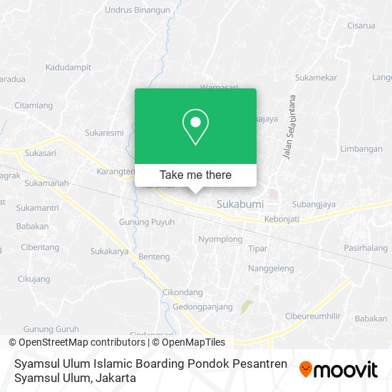 Syamsul Ulum Islamic Boarding Pondok Pesantren Syamsul Ulum map