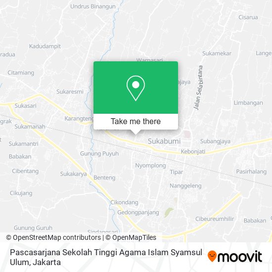 Pascasarjana Sekolah Tinggi Agama Islam Syamsul Ulum map