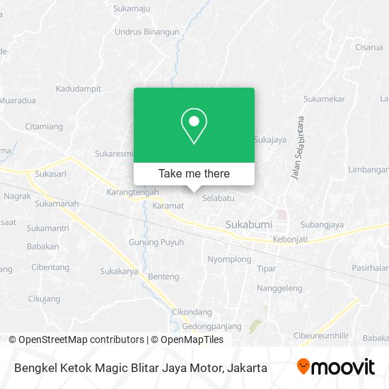 Bengkel Ketok Magic Blitar Jaya Motor map