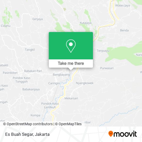 Es Buah Segar map