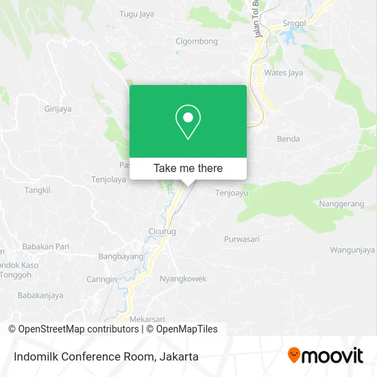 Indomilk Conference Room map