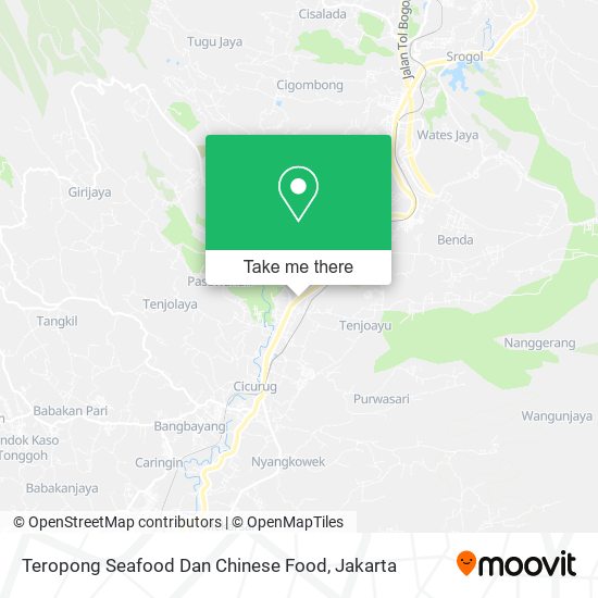 Teropong Seafood Dan Chinese Food map