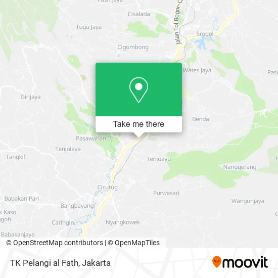 TK Pelangi al Fath map