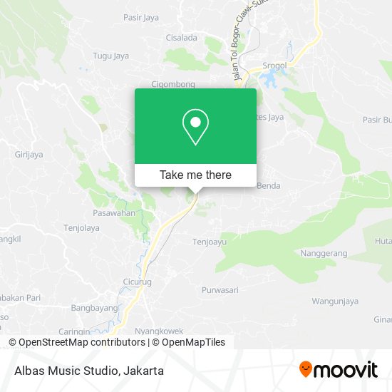 Albas Music Studio map