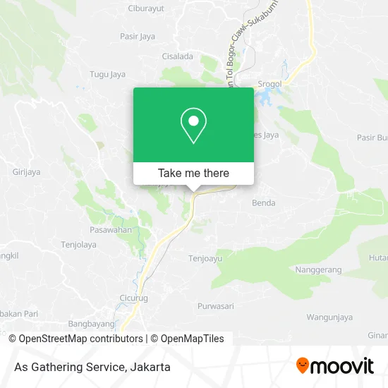 As Gathering Service map