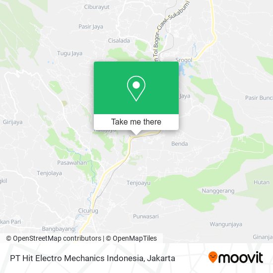 PT Hit Electro Mechanics Indonesia map