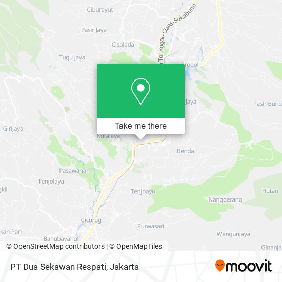 PT Dua Sekawan Respati map